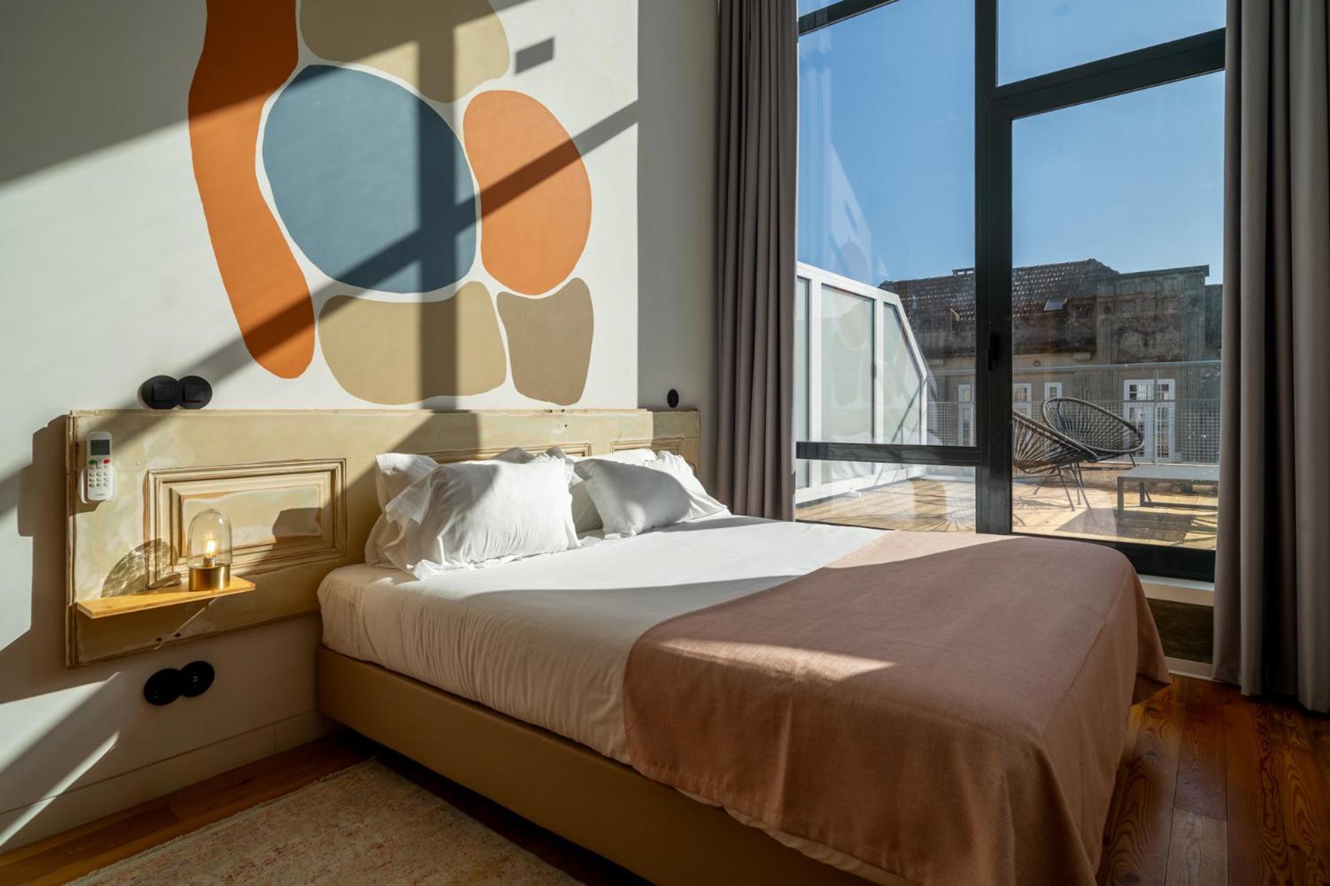Queen Room with Rooftop Terrace