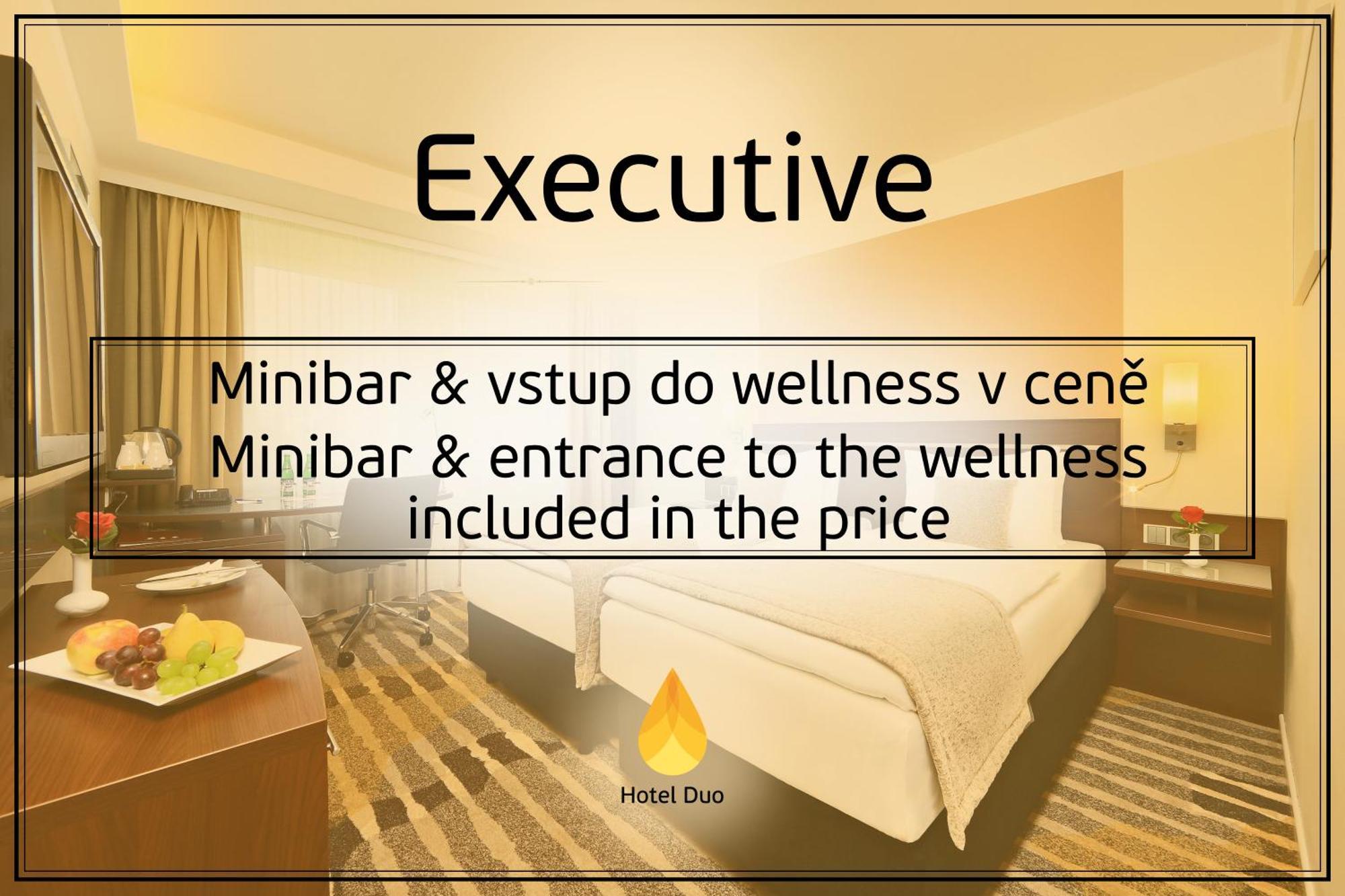 Executive Doppel- oder Zweibettzimmer mit Zugang zum Wellnessbereich