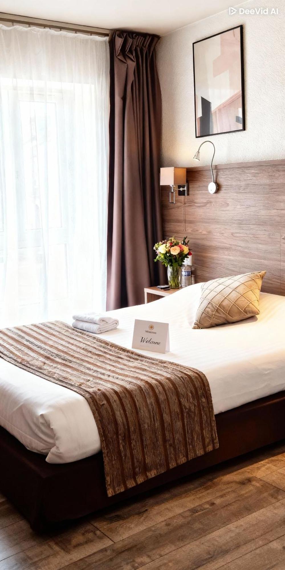 Chambre Familiale avec Douche - 2 Grands Lits