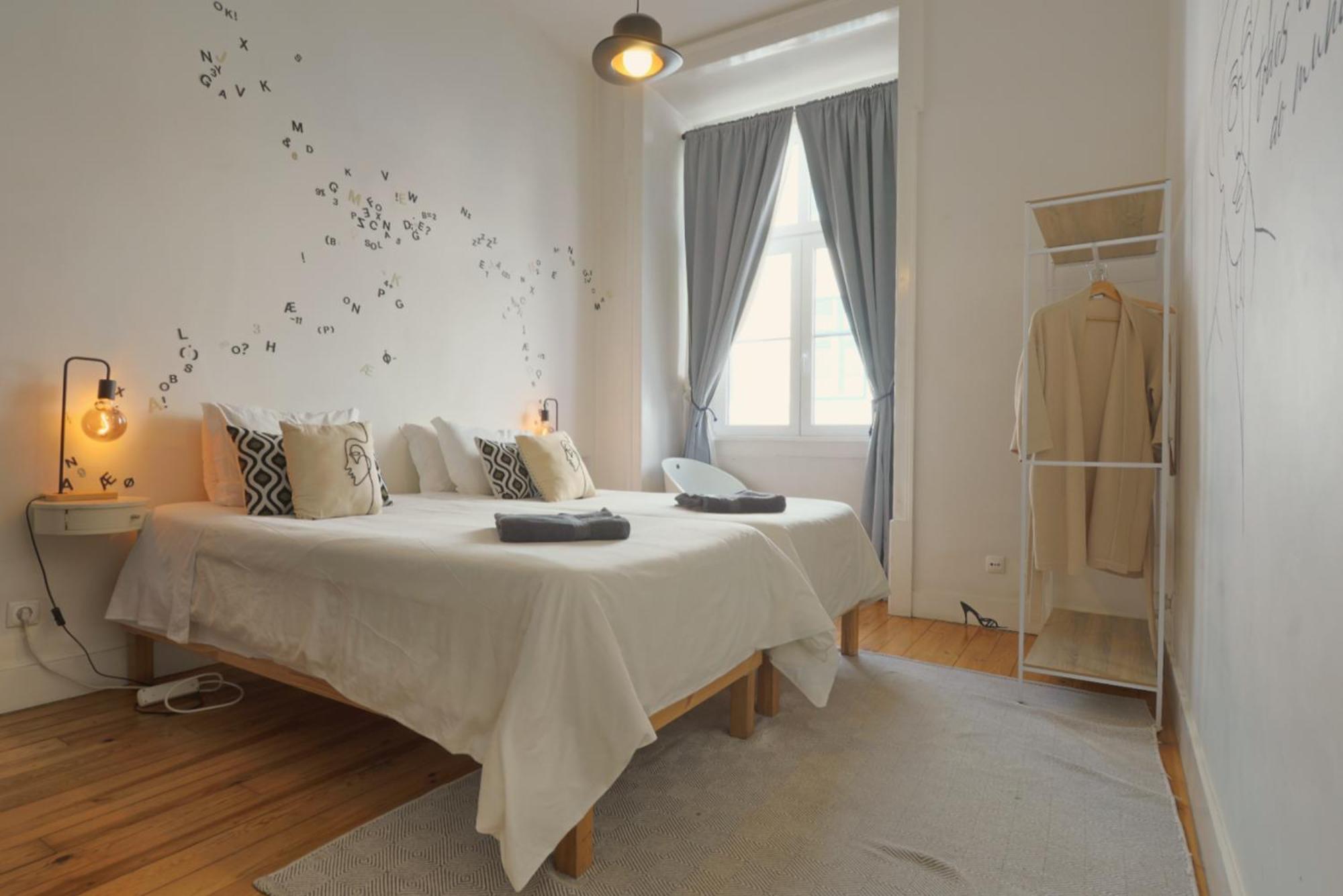 Habitación Doble Estándar con baño compartido