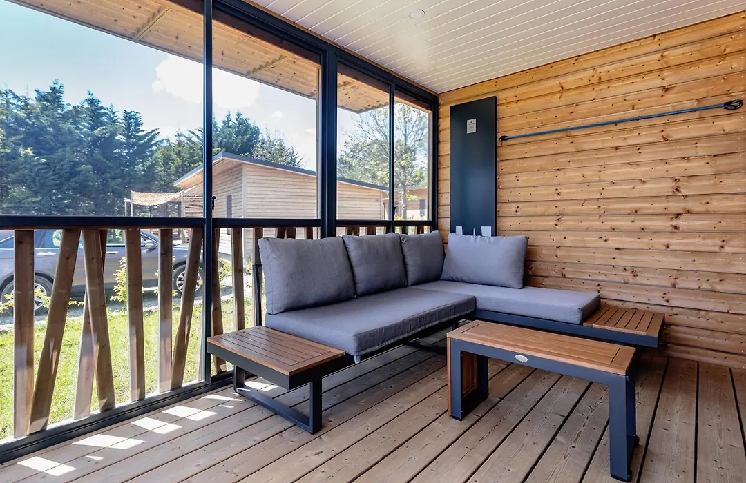 Les Cottages de La Baule : Chalet de standing 7 personnes - Piscine-1